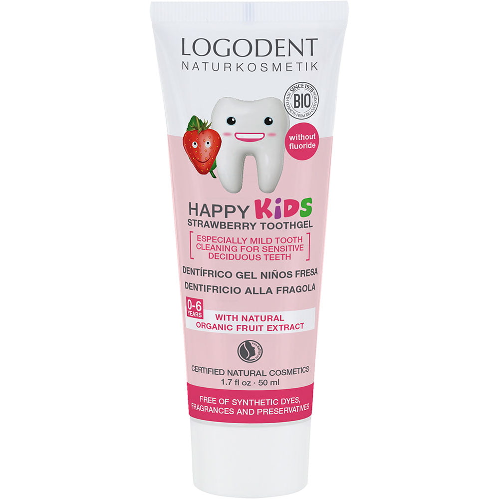 Logona органски детски гел за заби со јагода