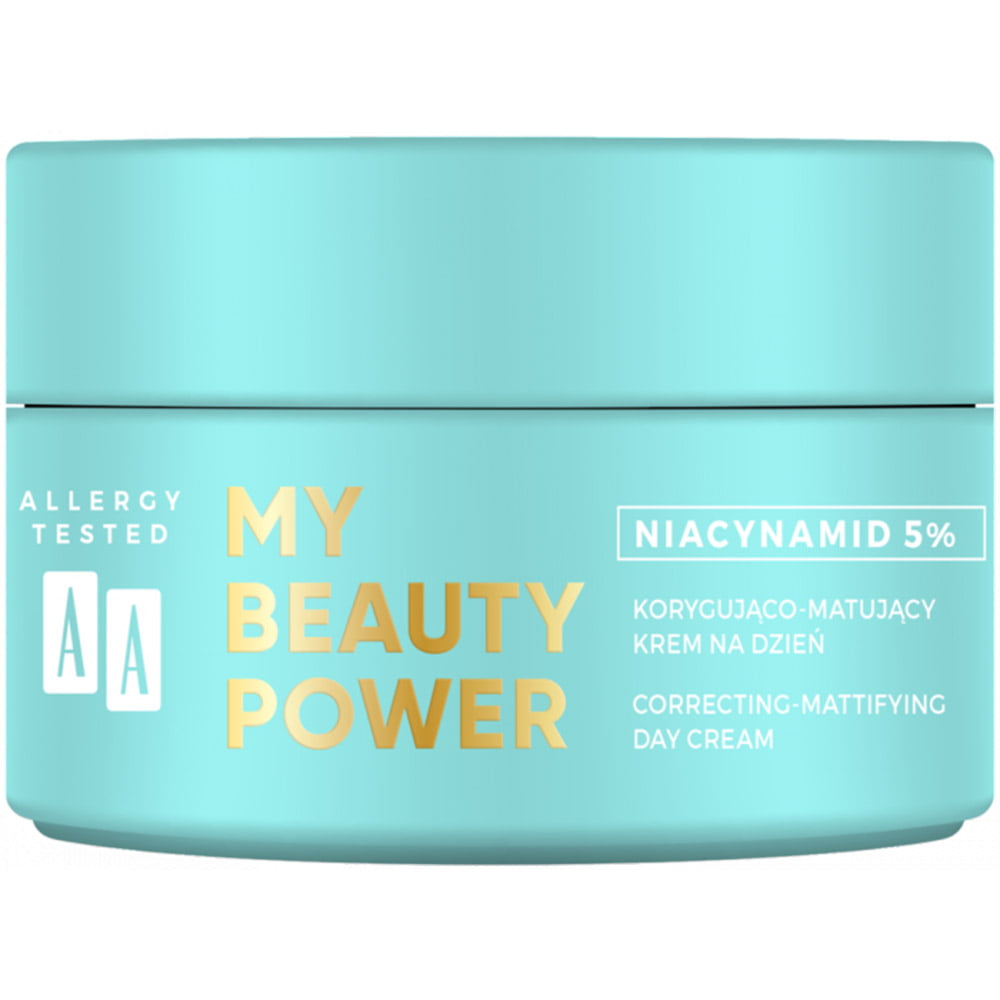 AA MY BEAUTY POWER ACNE- Дневна крема за корекција и матирање, масна и комбинирана кожа, наменета за кожа склона кон акни - Image 2