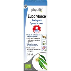 Physalis Eucalyforce органски спреј за грло