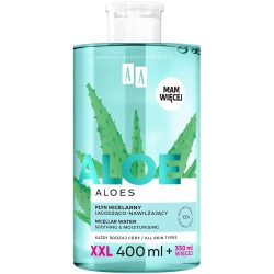 AA Aloe–Мицеларна вода за смирување и хидратација со 100% екстракт од алое, 750 мл